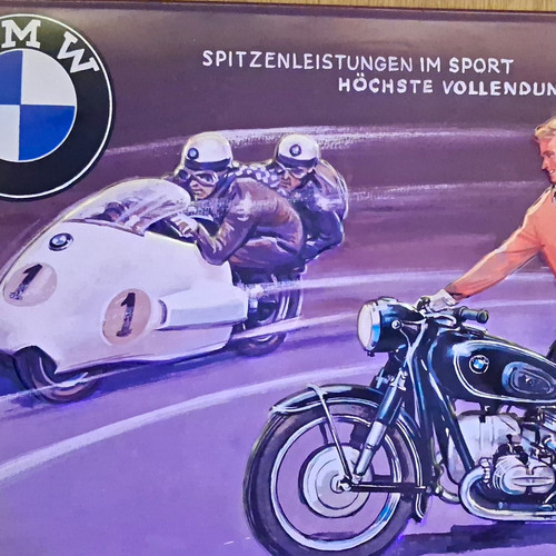 Vintage bmw motorrad - "vintage",