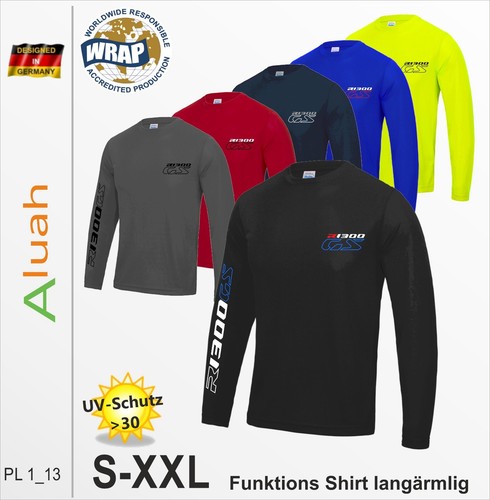 R1300gs funktionsshirt langarm - r1300gs,