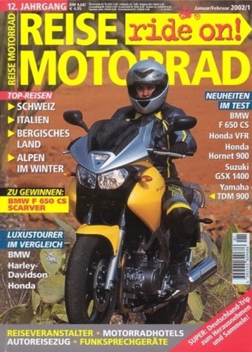 Reise motorrad ride 1 - reise, 1/2002