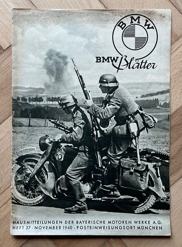 Bmw blätter 1940 original - blÄtter,