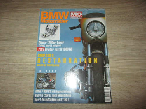 Sonderheft bmw motorräder - mo,