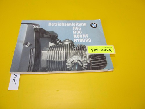 Bmw r100 r80 r65 - r65, rt