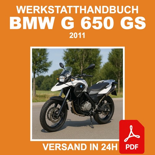 Werkstatthandbuch bmw 650 gs - werkstatthandbuch, g