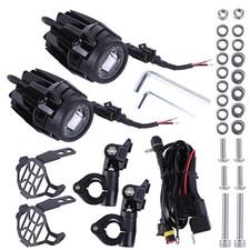 2x LED Motorrad Nebelleuchte